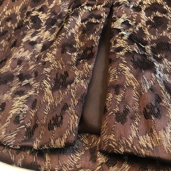 Carmen Marc Valvo Elegant Dress Jewel Accents 14 - Picture 7 of 8